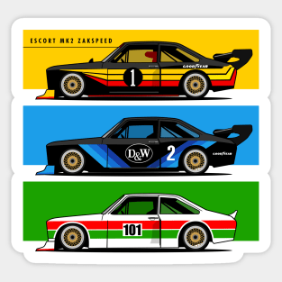 Escort mk2 zakspeed Sticker